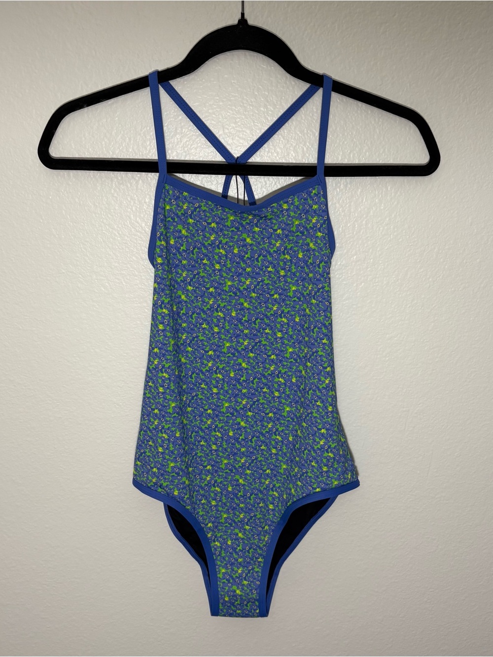 KT by Knix Period Swim Freestyle One-Piece Neon Floral Small NWT